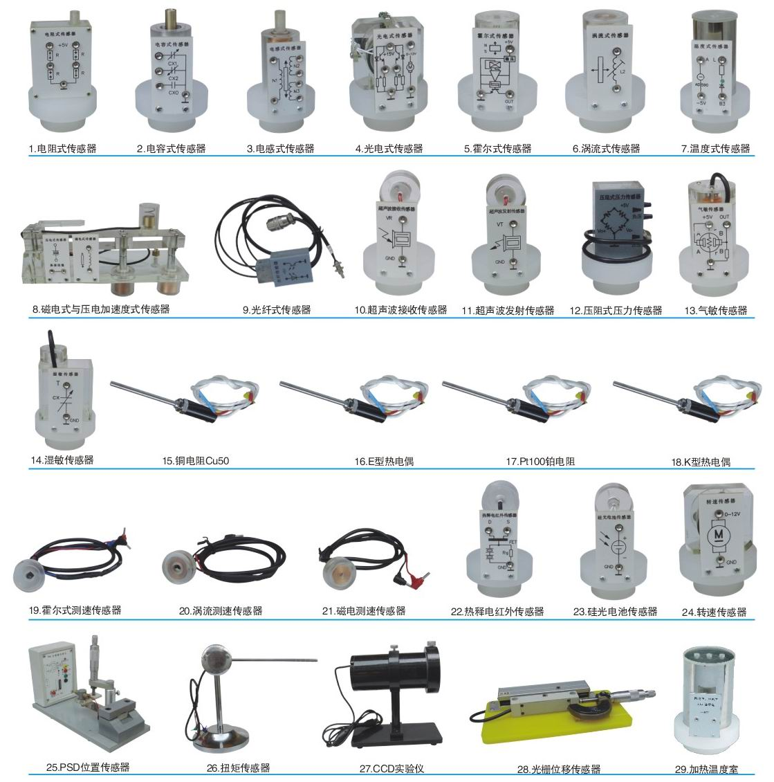 檢測與轉(zhuǎn)換技術(shù)實(shí)訓(xùn)裝置
