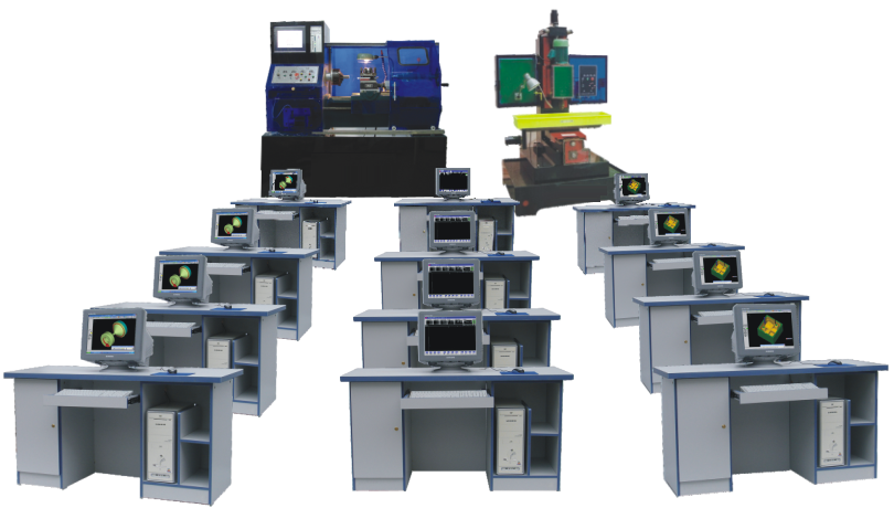 多媒體網(wǎng)絡(luò)型數(shù)控機床機電一體化培訓(xùn)系統(tǒng)