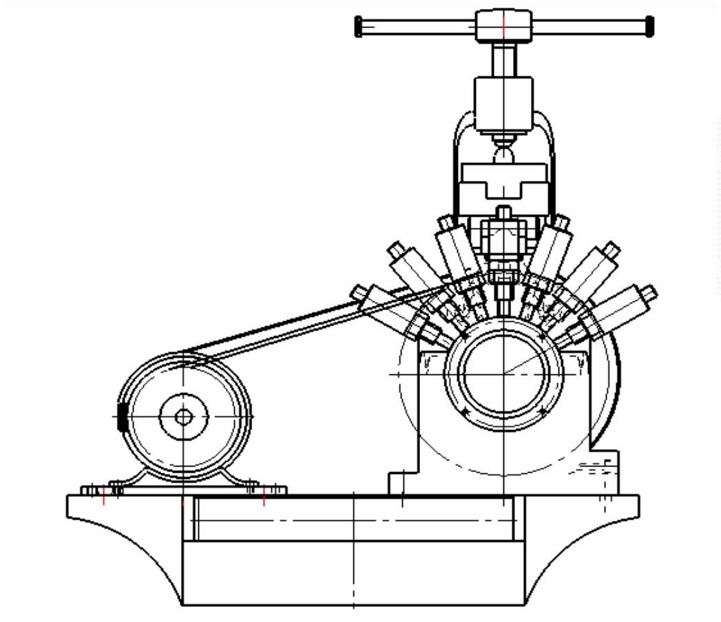 實驗臺構(gòu)造