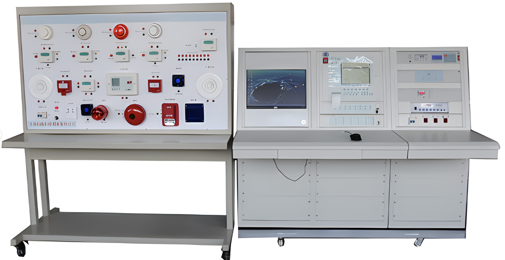 消防控制中心及火災(zāi)報(bào)警聯(lián)動(dòng)實(shí)訓(xùn)系統(tǒng)