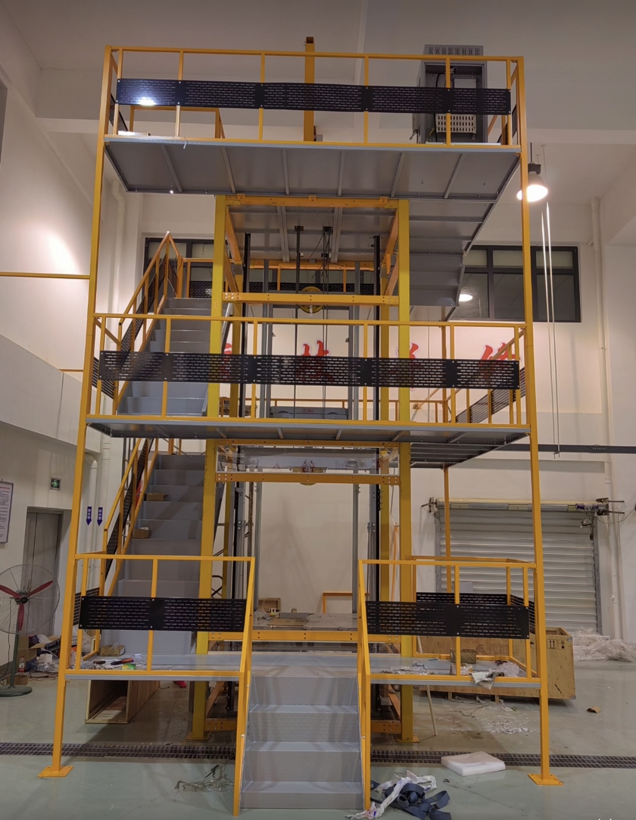 三層三站有機(jī)房載客電梯實訓(xùn)裝置