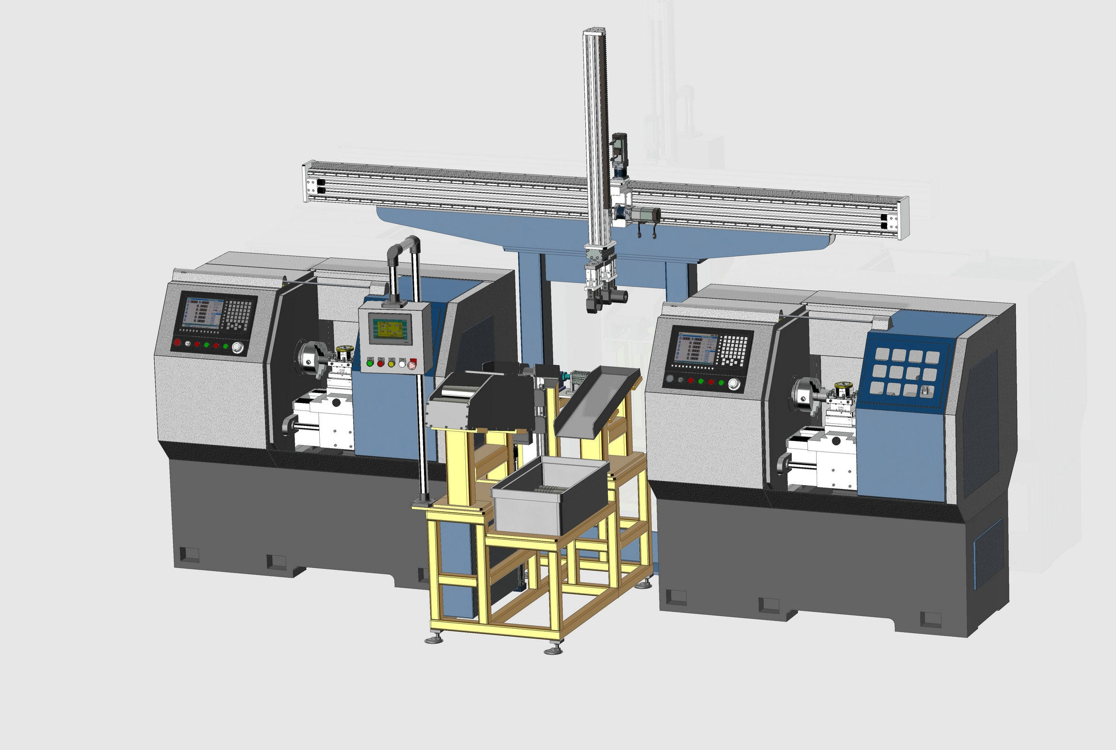 工業(yè)4.0智慧工廠上下料實訓(xùn)裝置