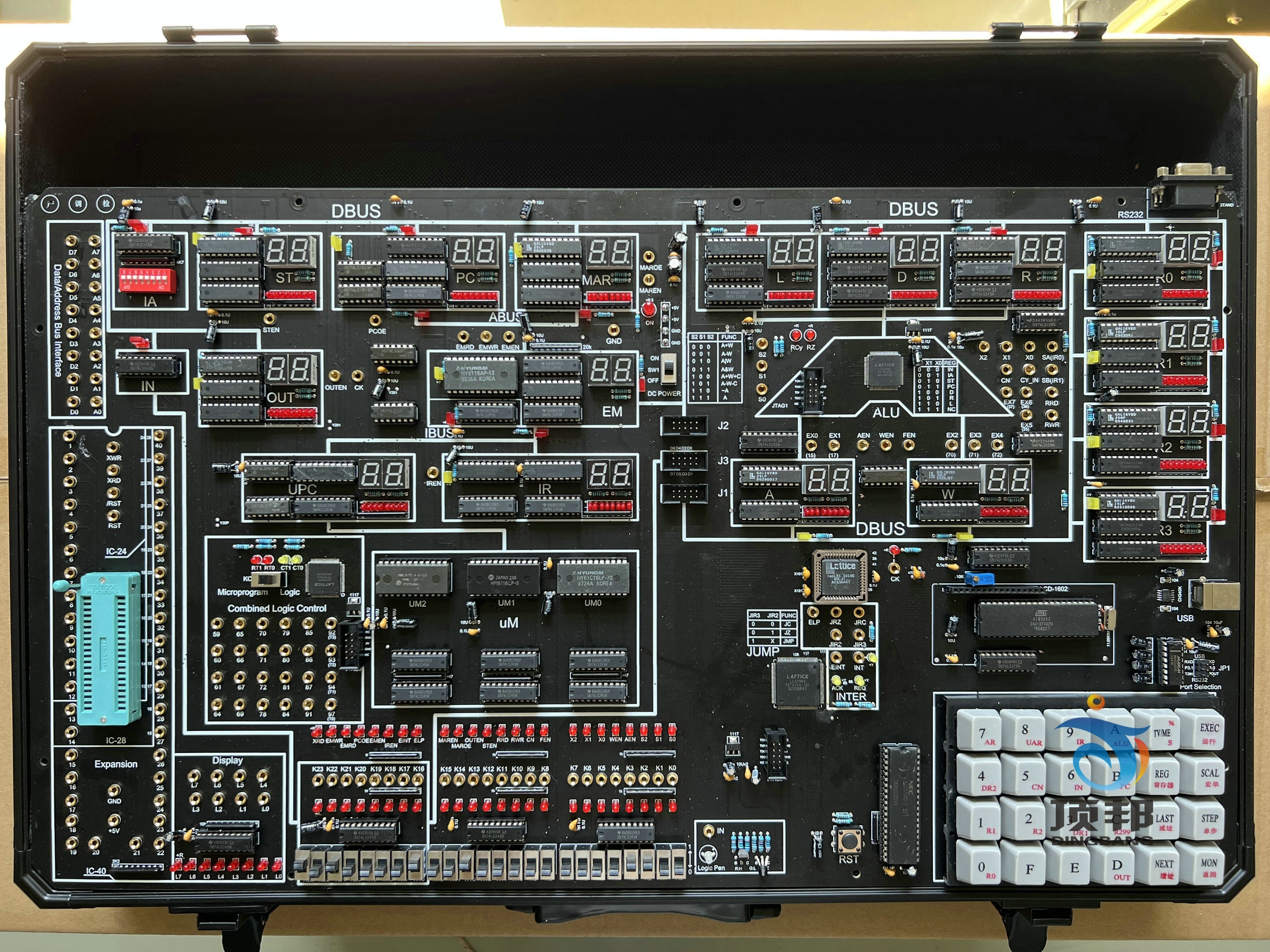 超強型計算機組成原理與系統(tǒng)結(jié)構(gòu)實驗箱
